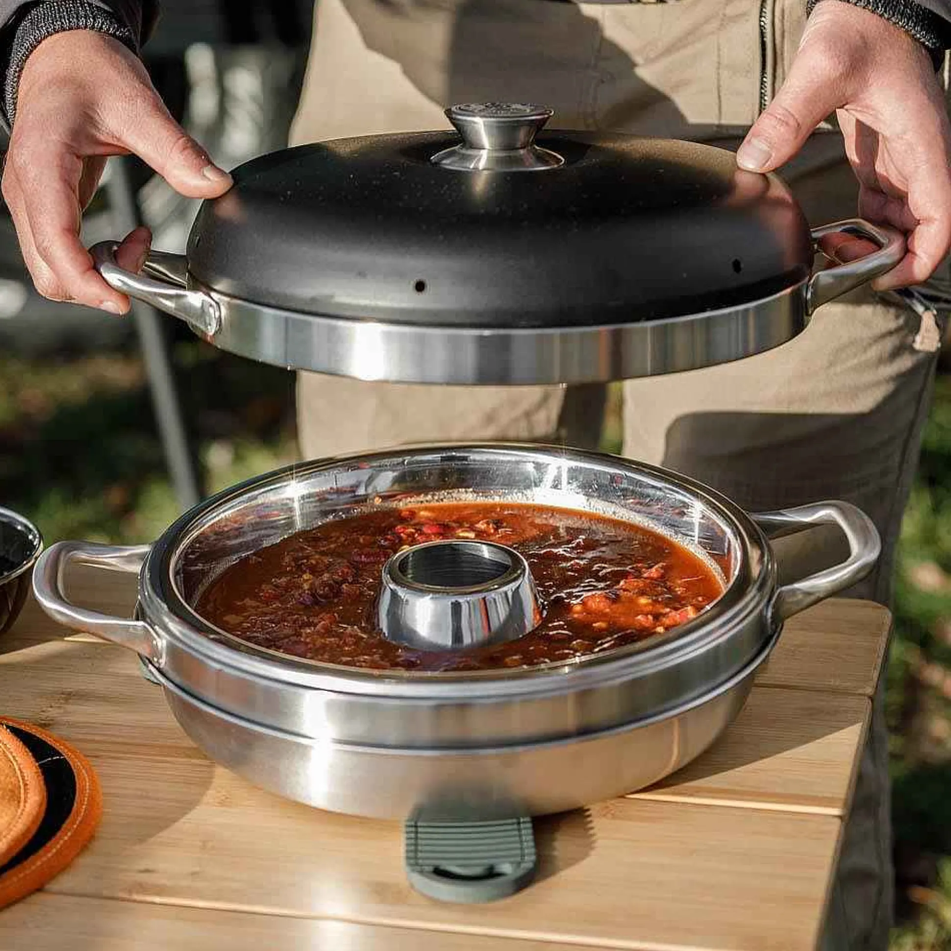 Petromax Camping Oven Hot