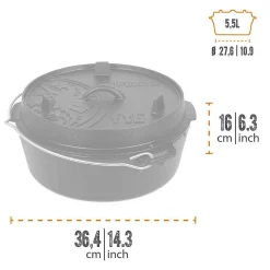 Petromax Fire Pot (Dutch Oven) New
