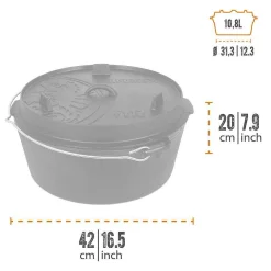 Petromax Fire Pot (Dutch Oven) New