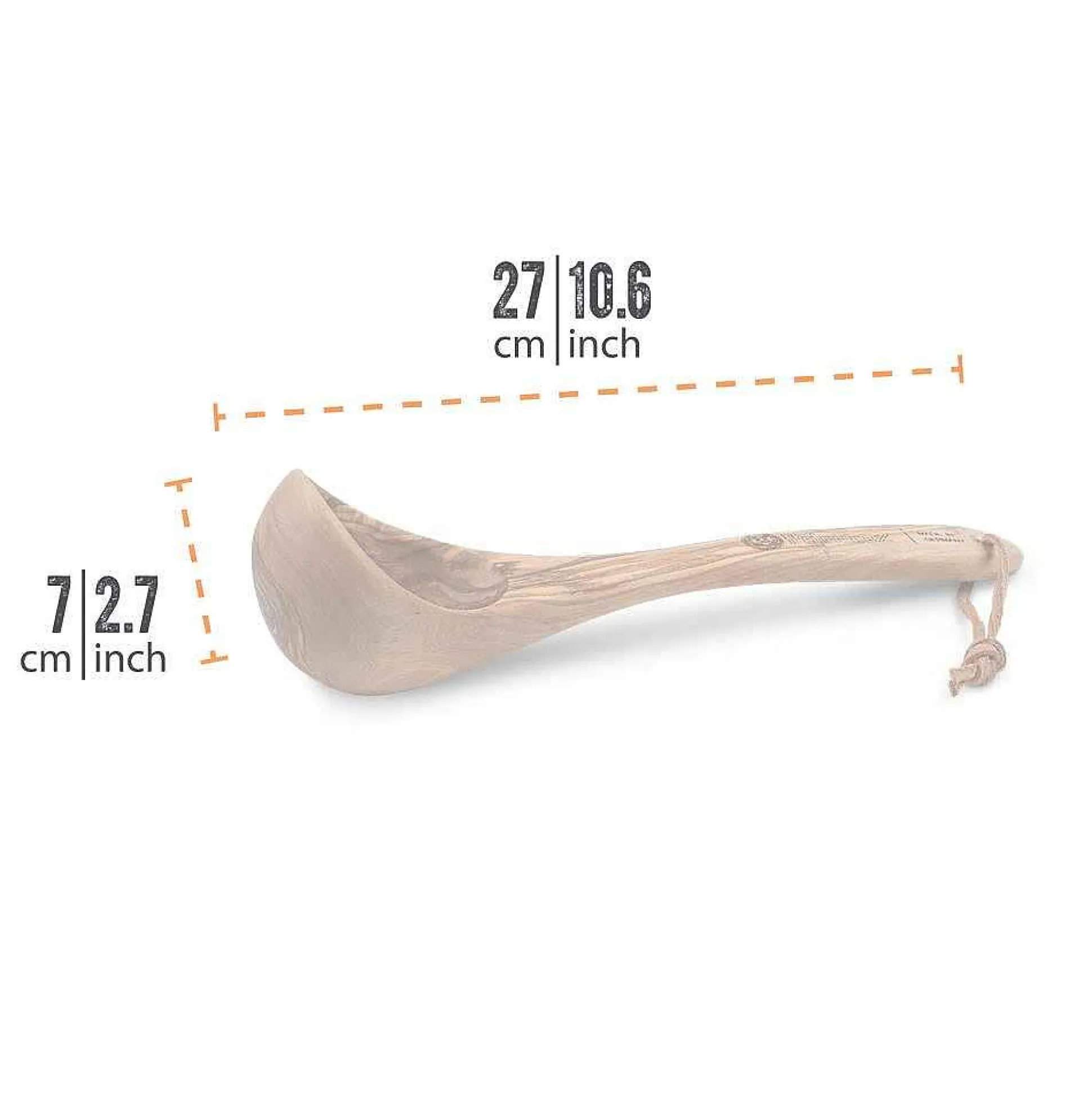 Petromax Ladle Olive Wood Hot
